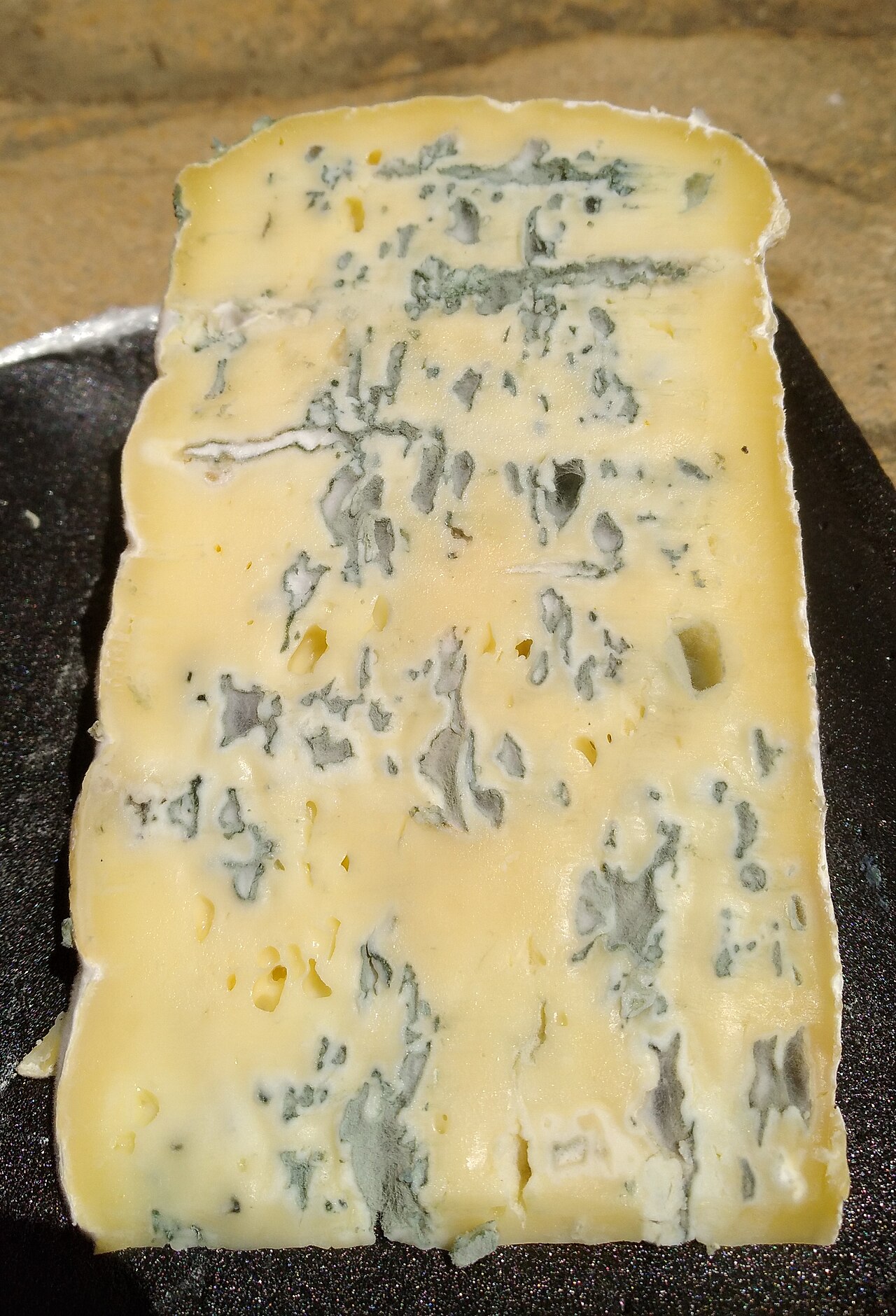 Bleu du Vercors-Sassenage : Fromage bleu AOP Bleu du Vercors-Sassenage, photo fromage alpin
