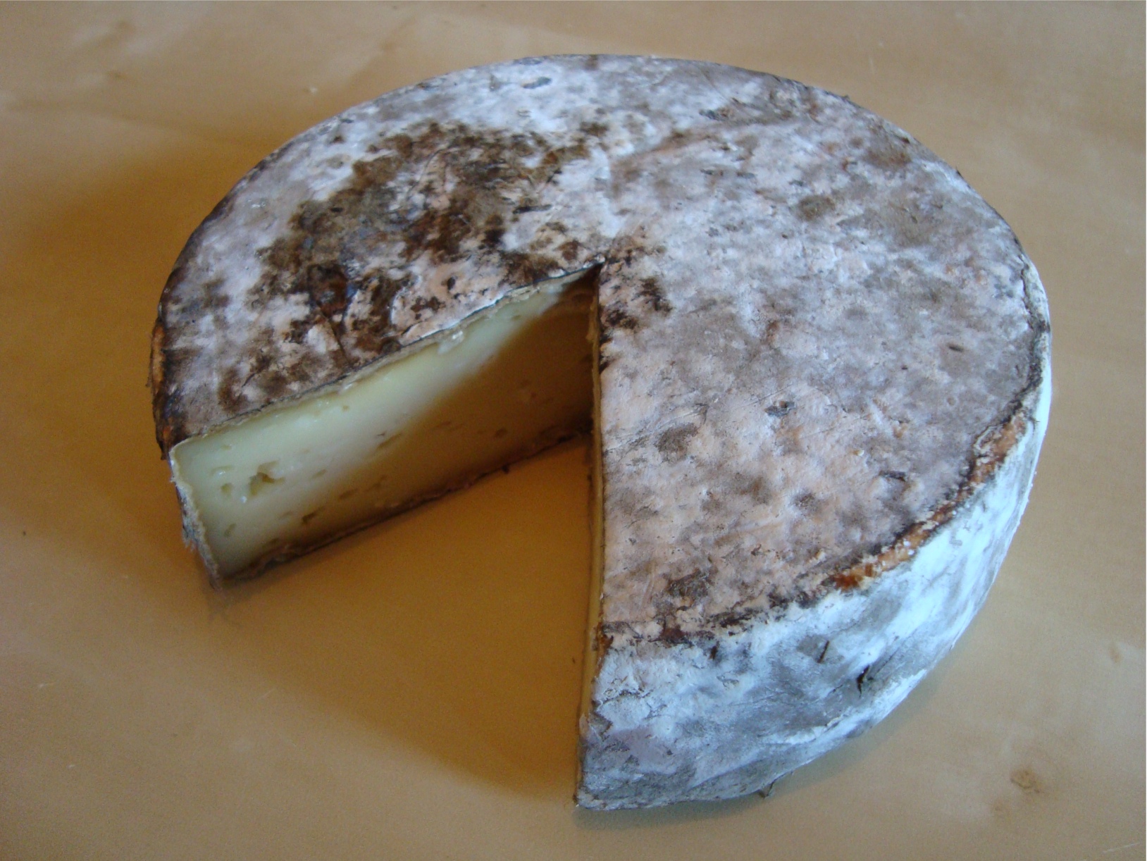 Tome des Bauges : Fromage AOP Tome des Bauges, photo fromage savoyard à pâte pressée